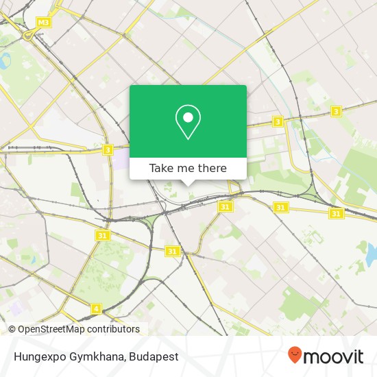 Hungexpo Gymkhana map