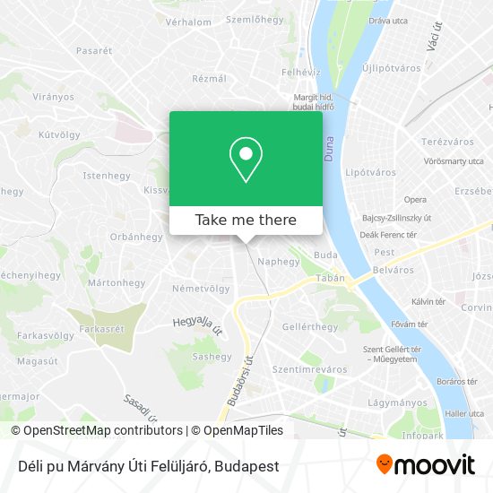 Déli pu Márvány Úti Felüljáró map