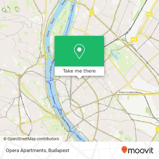 Opera Apartments map