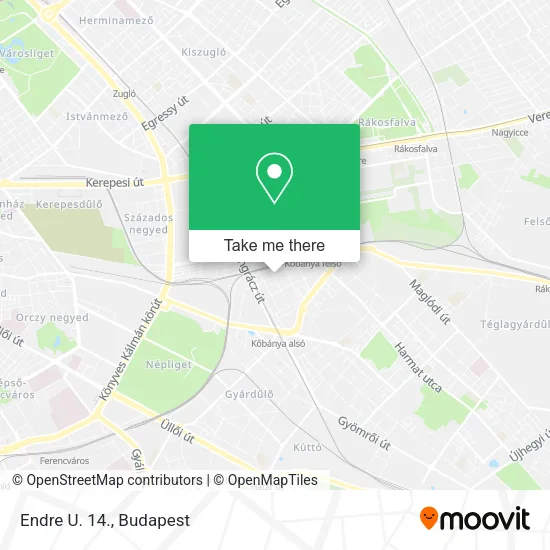 Endre U. 14. map