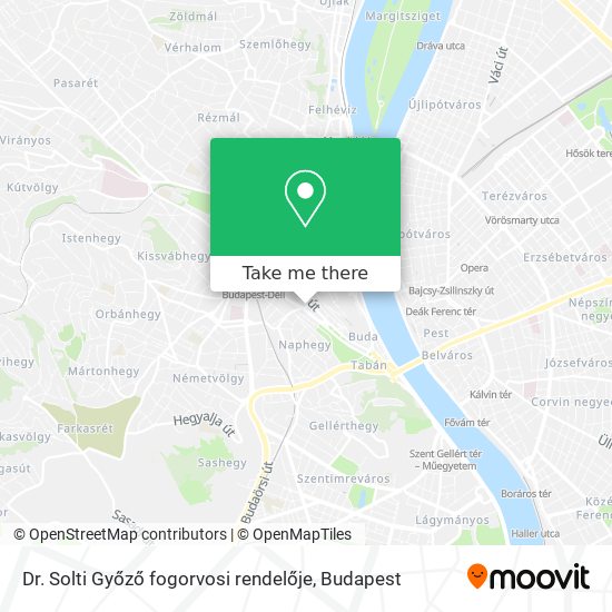 Dr. Solti Győző fogorvosi rendelője map