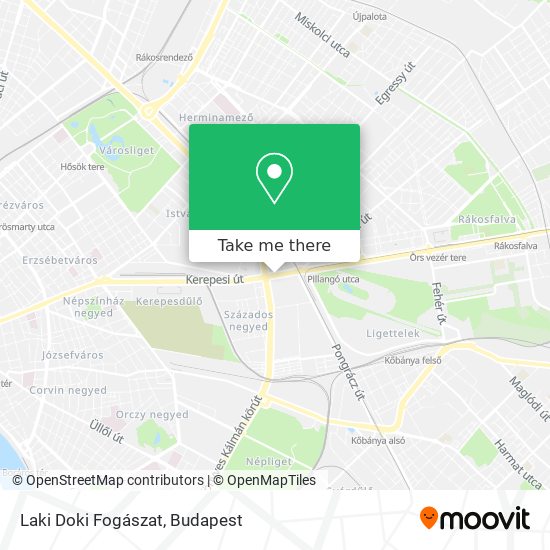 Laki Doki Fogászat map