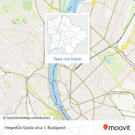 Hegedűs Gyula utca 1 map