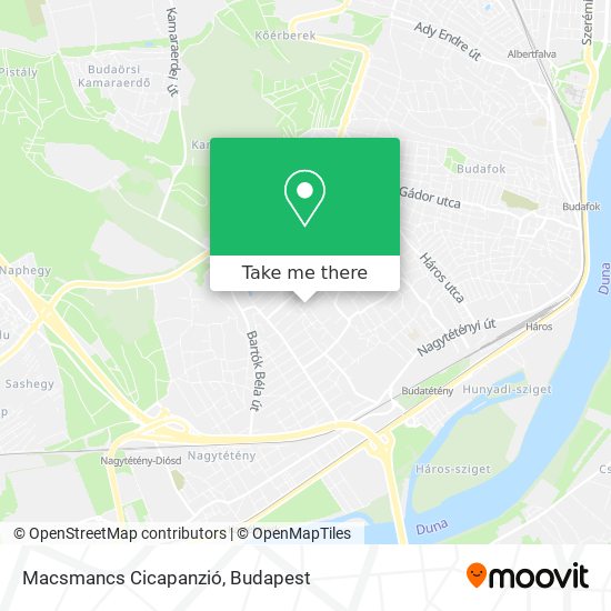 Macsmancs Cicapanzió map