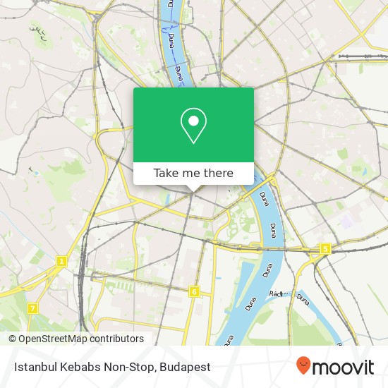 Istanbul Kebabs Non-Stop map