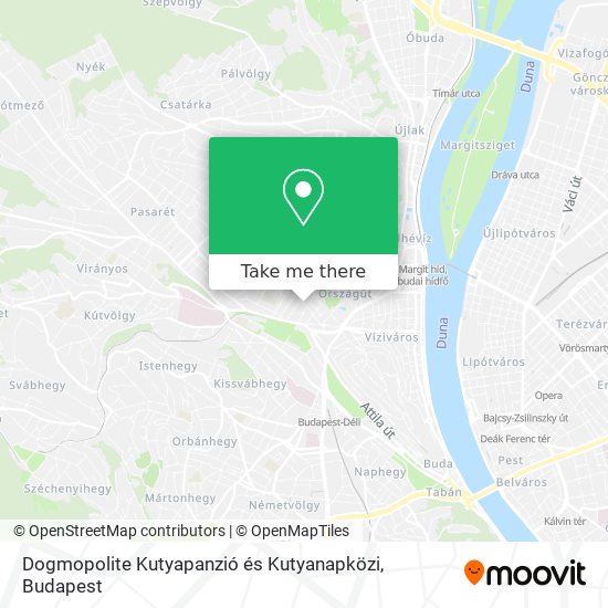 Dogmopolite Kutyapanzió és Kutyanapközi map