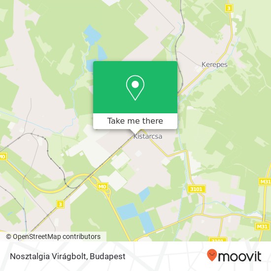 Nosztalgia Virágbolt map