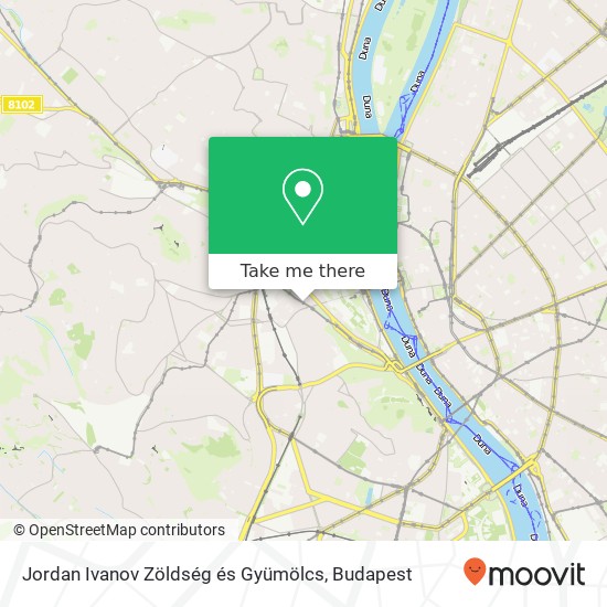 Jordan Ivanov Zöldség és Gyümölcs map