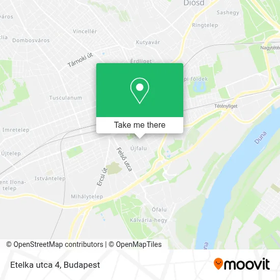 Etelka utca 4 map
