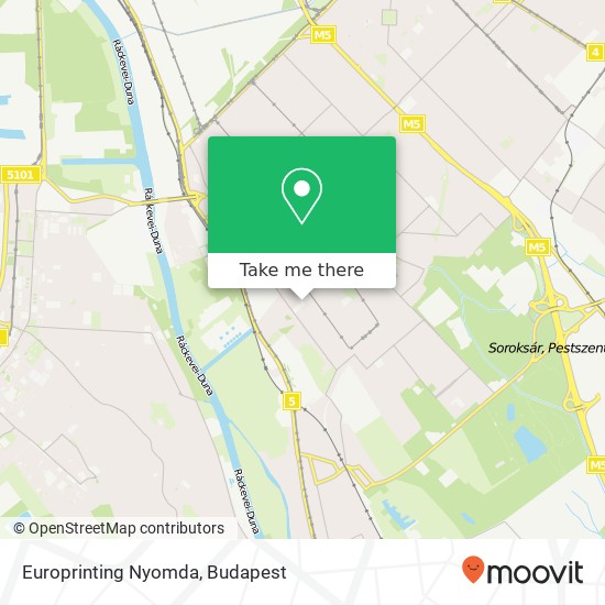 Europrinting Nyomda map
