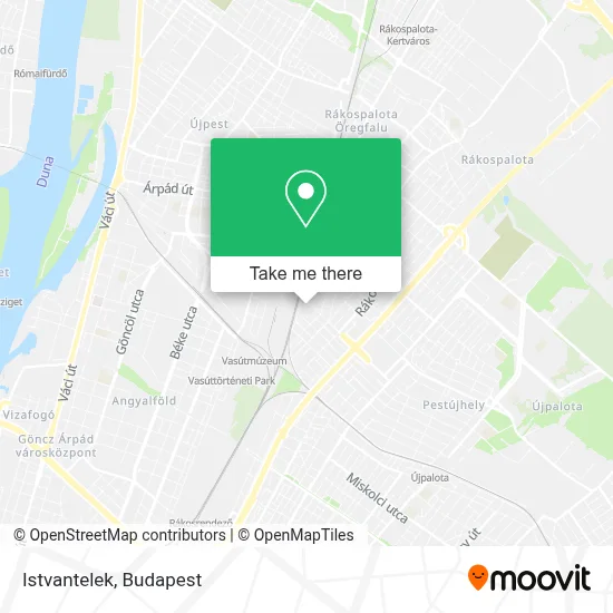 Istvantelek map