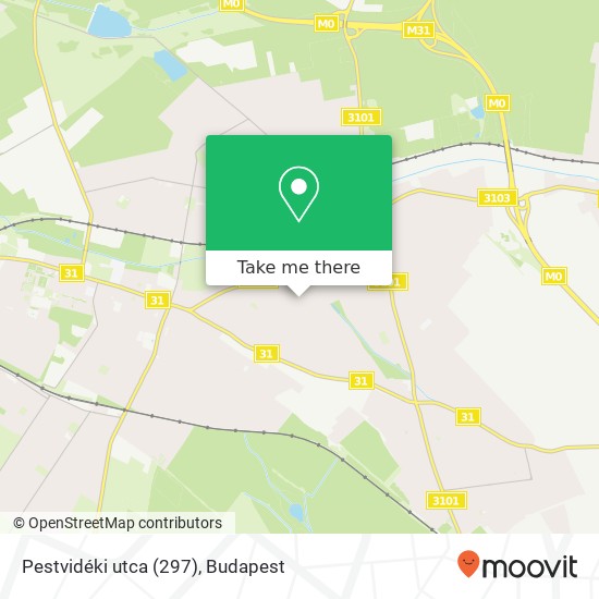 Pestvidéki utca (297) map