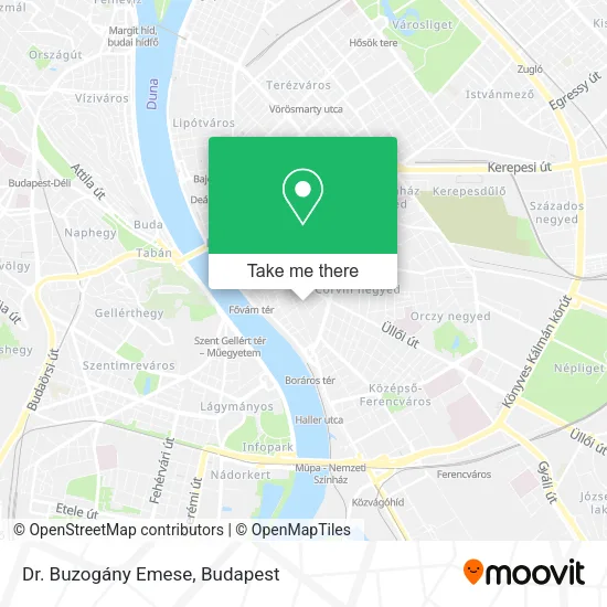 Dr. Buzogány Emese map