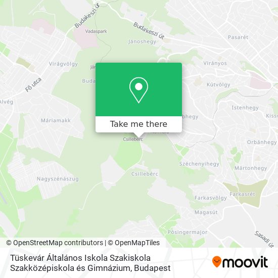 Tüskevár Általános Iskola  Szakiskola  Szakközépiskola és Gimnázium map