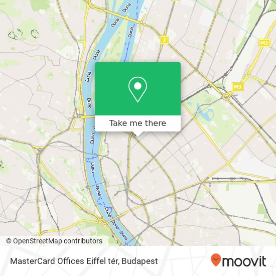 MasterCard Offices Eiffel tér map