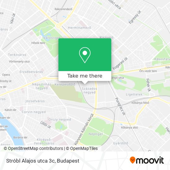 Stróbl Alajos utca 3c map