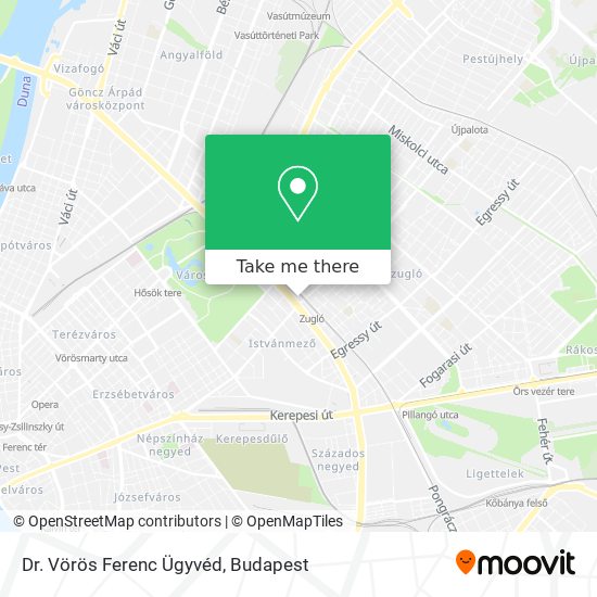 Dr. Vörös Ferenc Ügyvéd map