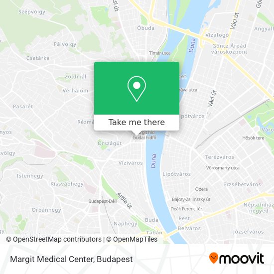 Margit Medical Center map