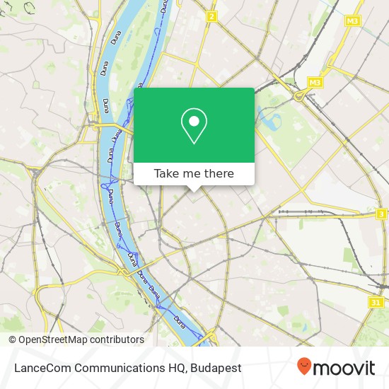 LanceCom Communications HQ map