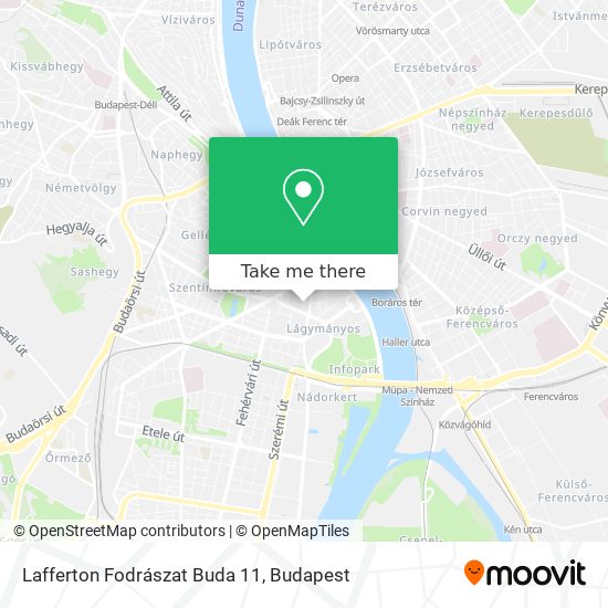 Lafferton Fodrászat Buda 11 map