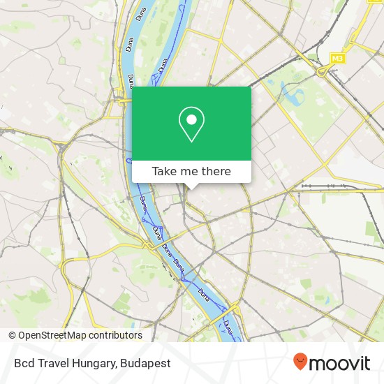Bcd Travel Hungary map