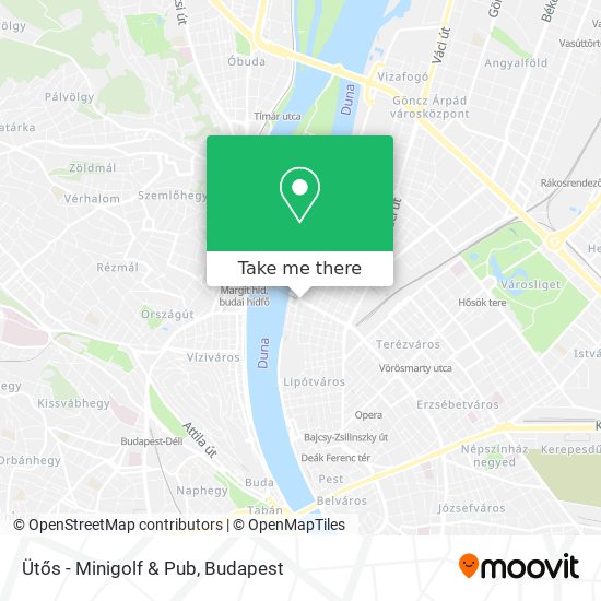 Ütős - Minigolf & Pub map