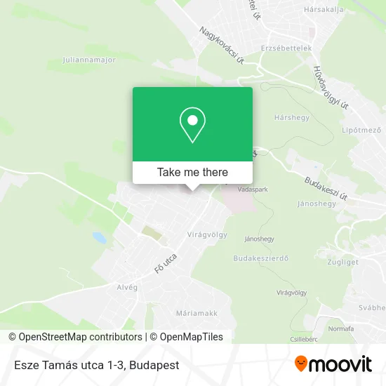 Esze Tamás utca 1-3 map