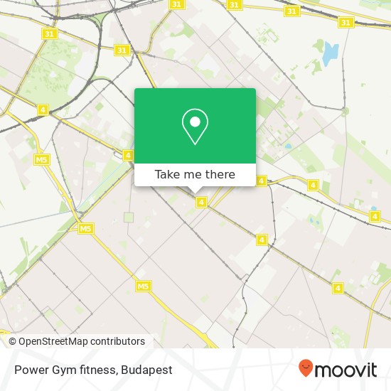 Power Gym fitness map