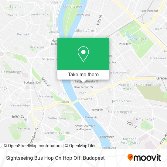 Sightseeing Bus Hop On Hop Off map