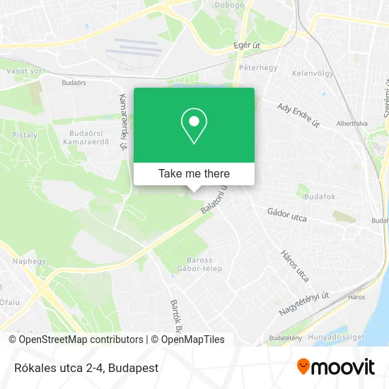 Rókales utca 2-4 map