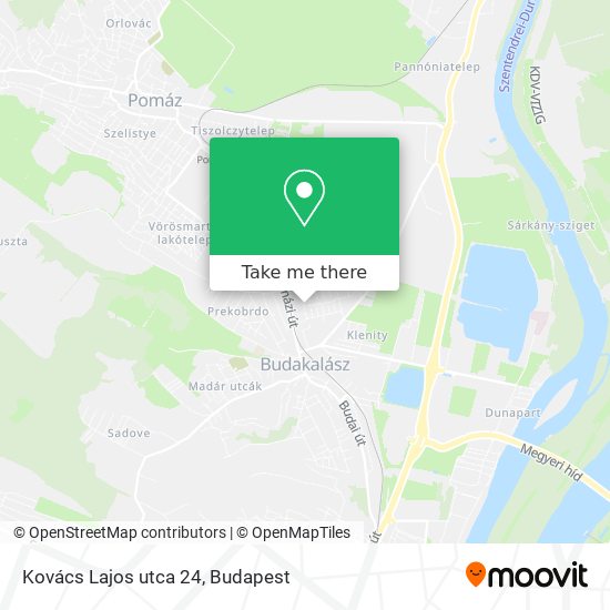 Kovács Lajos utca 24 map