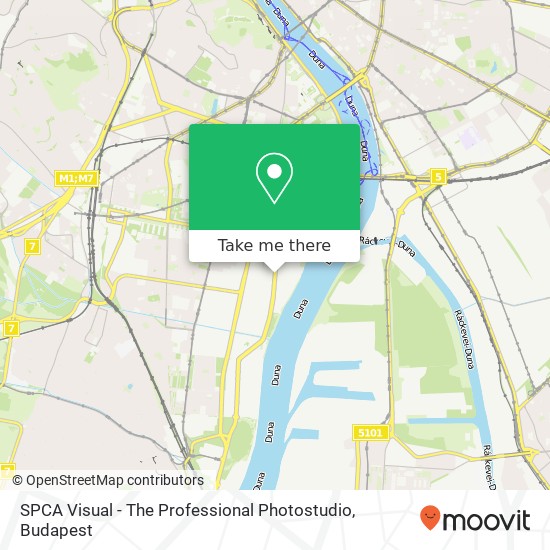 SPCA Visual - The Professional Photostudio map