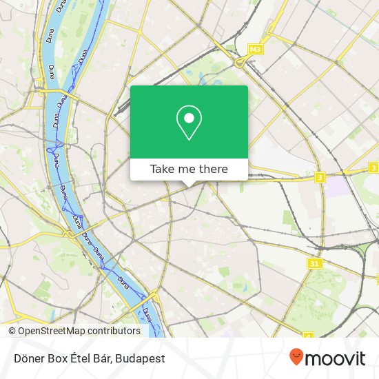 Döner Box Étel Bár map