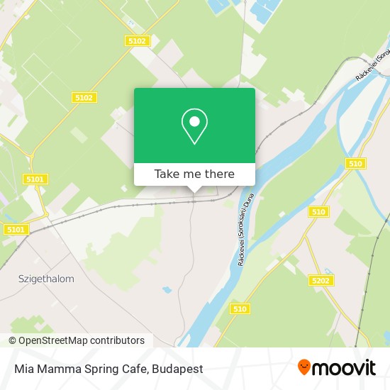 Mia Mamma Spring Cafe map