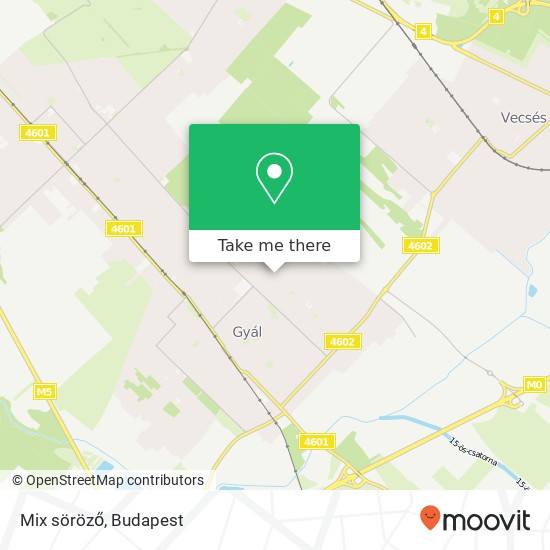 Mix söröző map