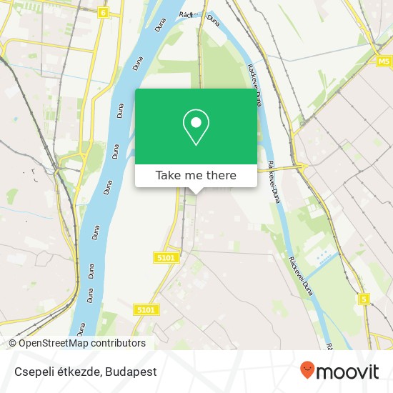 Csepeli étkezde, Szent Imre tér 1211 Budapest map