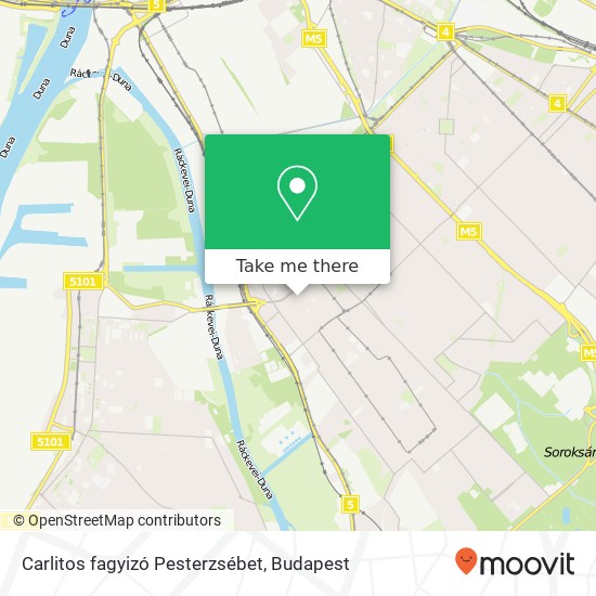 Carlitos fagyizó Pesterzsébet, Kossuth Lajos utca 30 1201 Budapest map