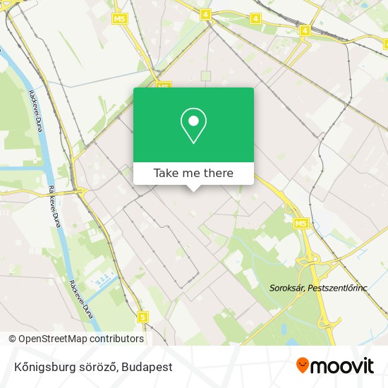 Kőnigsburg söröző map