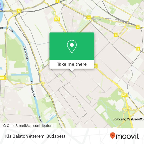 Kis Balaton étterem, Jókai Mór utca 87 1205 Budapest map