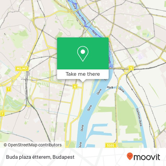 Buda plaza étterem, Budafoki út 111 1117 Budapest map