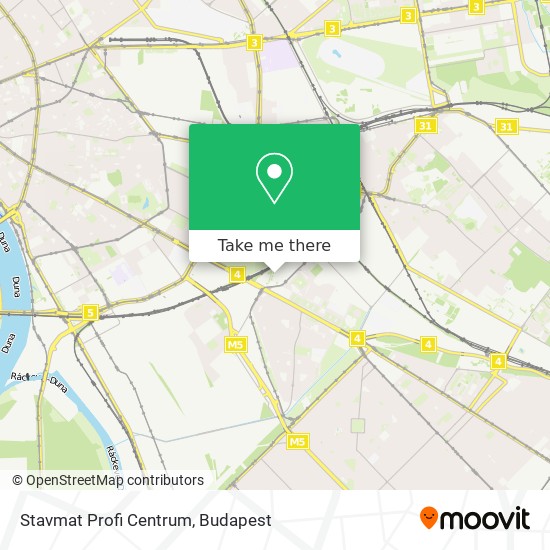 Stavmat Profi Centrum map