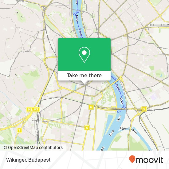 Wikinger, Móricz Zsigmond körtér 1114 Budapest map