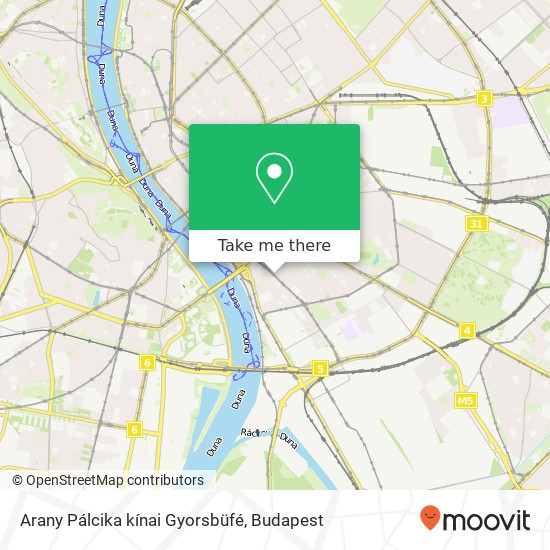 Arany Pálcika kínai Gyorsbüfé, Mester utca 34 1095 Budapest map