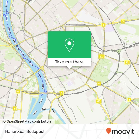 Hanoi Xua, Ernô utca 32 Budapest map