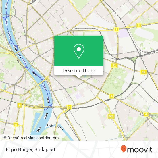Firpo Burger, Üllôi út 115 1091 Budapest map