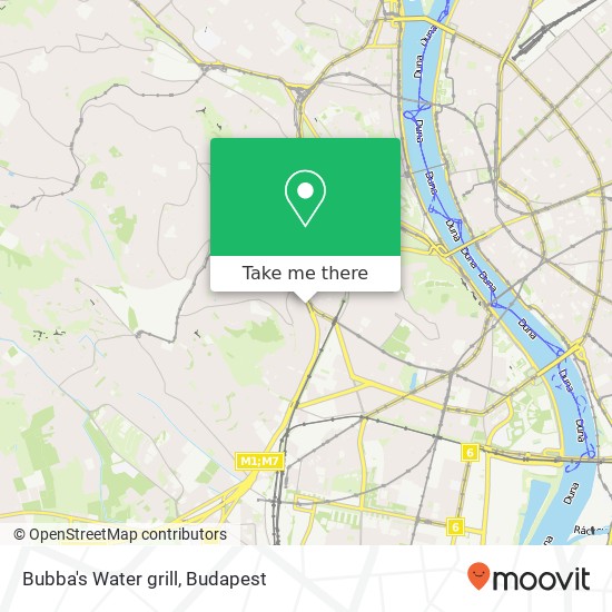 Bubba's Water grill, Budaörsi út 7 1118 Budapest map