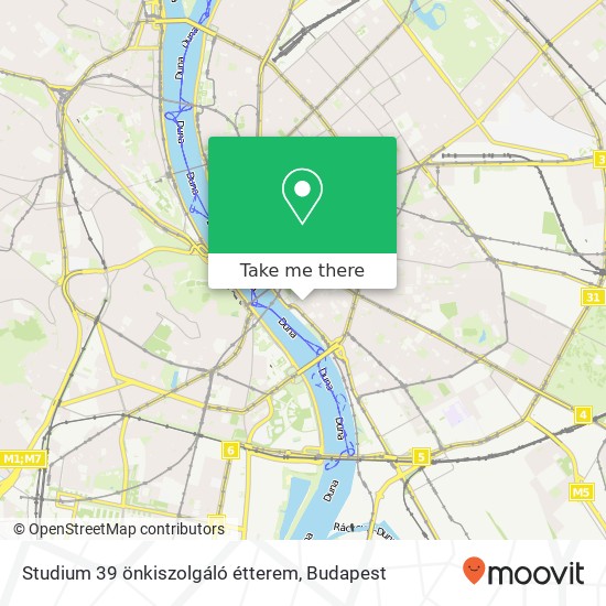 Studium 39 önkiszolgáló étterem, Czuczor utca 2 1093 Budapest map