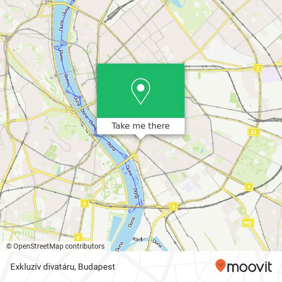 Exkluzív divatáru, Ferenc körút 1094 Budapest map