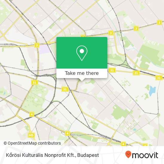 Kőrösi Kulturális Nonprofit Kft. map