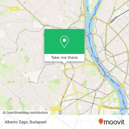 Alberto Zago, Alkotás utca 53 1123 Budapest map